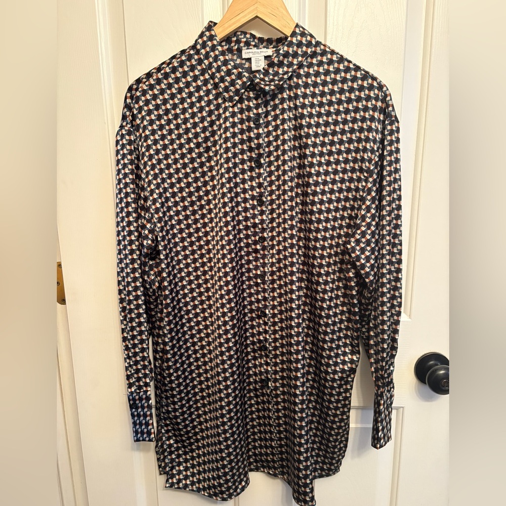Carolina Belle Montreal Women's M Blouse, button down